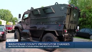 New Washtenaw County Prosecutor Eli Savit talks about new policies he's putting into place
