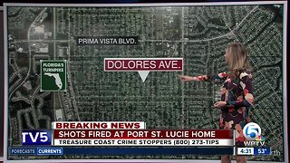 Shots fired at Port St. Lucie home