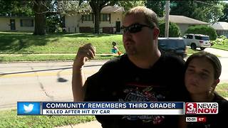 Community remembers third-grader