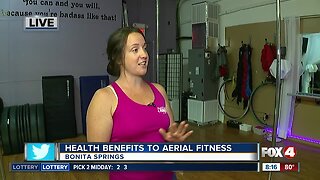 Experience aerial fitness in SWFL 8 a.m.