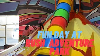 FUN DAY AT RUSH ADVENTURE PARK | Kids Fun video
