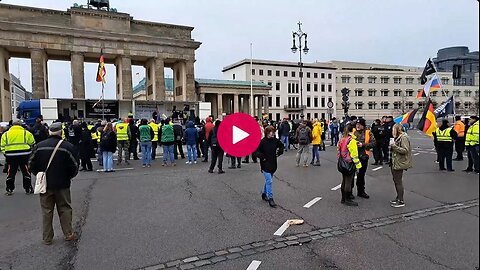 22.03.2024 Mittelstands-Kundgebung von "Zusammen-Stehen-Wir" am Brandenburger Tor - Berlin