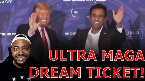 VP Chants ERUPT After TRUMP AND Vivek Ramaswamy TEAM UP FOR FIRST TIME At New Hampshire Rally!