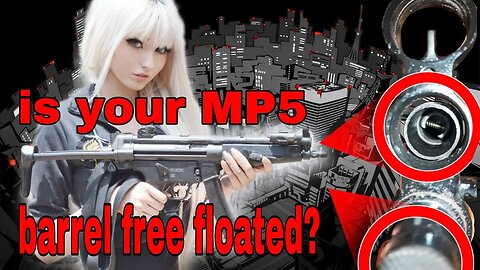 Is your MP5 barrel free floated? #mp5 #hk #tactical