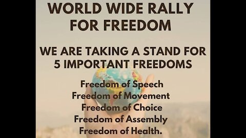 London Freedom Protest World Wide Rally For Freedom 24th July 2021 Part 2 (March)