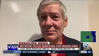 Boynton Beach man missing after fleeing assisted living facility