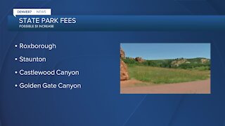 Some state parks may raise entrance fees