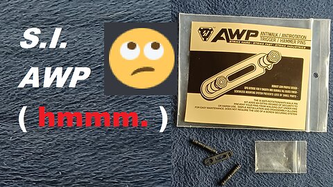 Strike Industries AWP, Antiwalk / Antirotation Trigger / Hammer Pins, drop in