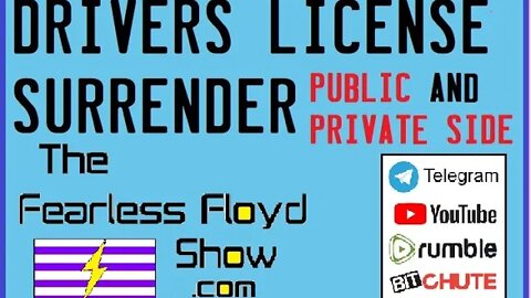 Texas Drivers License PUBLIC SIDE SURRENDER!