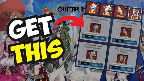 Get This FREE Gear Set To BOOST Your Early-Game Progression!! | Outerplane Global