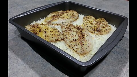 Citrus Tilapia and Rice