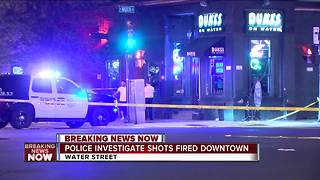 Police respond to report of shots fired outside downtown Milwaukee bar