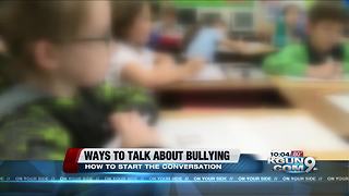 How to talk to your children about bullying