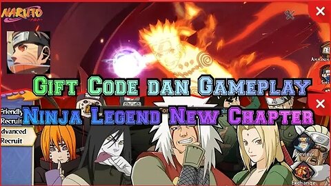 Gift Code & Gameplay Ninja Legend New Chapter #giftcode #naruto