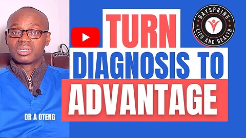 How to Turn Your Diagnosis to Your Advantage #droteng