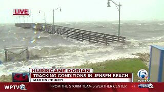 Tracking conditions in Jensen Beach