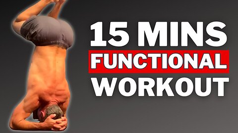 15 Minute Functional / Power / Strength Workout (Minimal Equipment Needed)