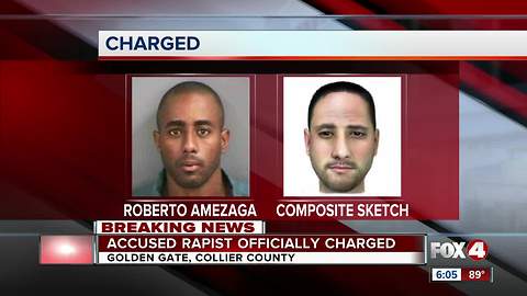 Accused Rapist Charged