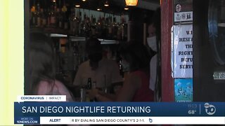 San Diego nightlife returning