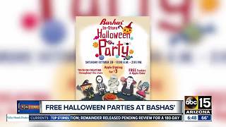 Free Halloween party at Bashas!