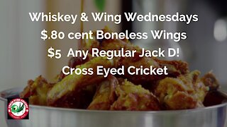 Whiskey & Wing Wednesdays