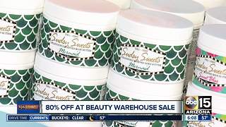 Score big beauty deals at a warehouse sale