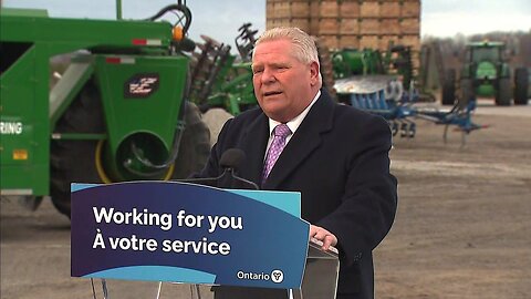 ‘We stand against the carbon tax’: Ontario Premier Doug Ford