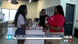 Student entrepreneurs give back to community of Immokalee
