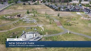 New open space park opening in Denver today