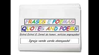 Notícias engraçadas: Igreja vende corda abençoada! [Frases e Poemas]