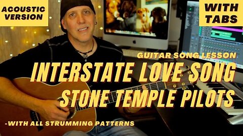 Interstate Love Song Stone Temple Pilots STP Acoustic guitar song lesson