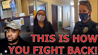 Wells Fargo FOLDS To BASED Woman REFUSING Mask Mandate