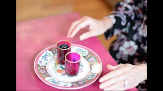 Pouring (large beans in a glass) - Common Sense Montessori