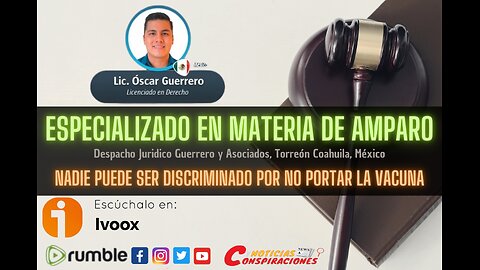 Abogado Oscar Guerrero 👨‍⚖ Especializado en Materia de Amparo 👨‍⚖