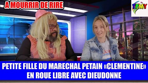 CLEMENTINE PETAIN ET DIEUDO PARLE DE L'UKRAINE ET CRITIQUE POUTINE #humour #drole #parodie