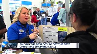 Finding the best day to get the best Christmas shopping deals