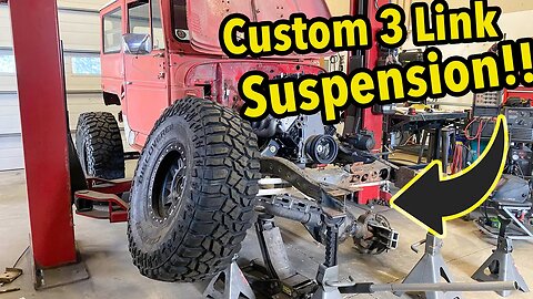 Building A Custom 3 Link Suspension For The Toyota Land Cruiser!!!