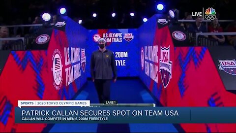 Patrick Callan makes USA Swim Team for 2020 Tokyo Olympic Games
