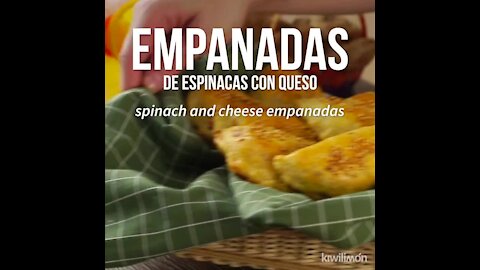 Spinach and Cheese Empanadas