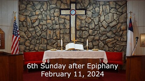 I Will; Be Clean - Mark 1:40-45 - 6th Sunday after Epiphany - February 11, 2024