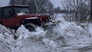 Fun times Driving in the snow