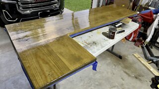 RUSTIC FARM TABLE