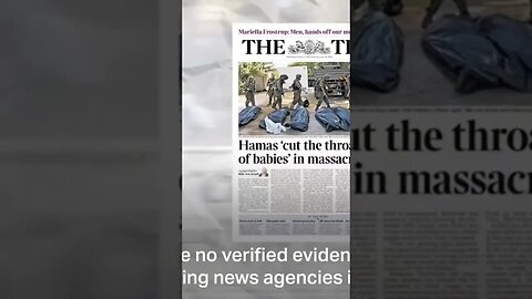 Israel's news propoganda? 🤔