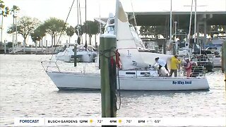 185 sailboats race in downtown St. Pete for NOOD regatta