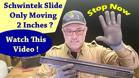 Schwintek Slide Room Only Moves 2 Inches And One Motor Stops -- My RV Works