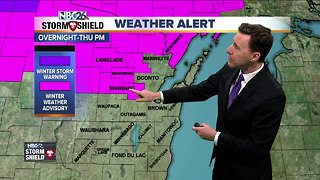 Michael Fish's NBC26 Storm Shield weather forecast