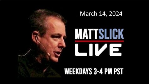 Matt Slick Live, 3/14/2024