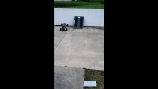 Maxx Flip off the wall hard landing on concrete