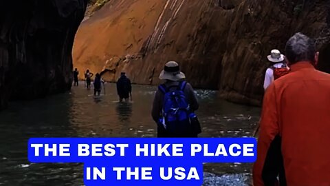 THE BEST HIKE PLACE IN USA W/AWESOME NATURE(Zion National Park)