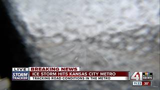 Ice storm hits KC metro